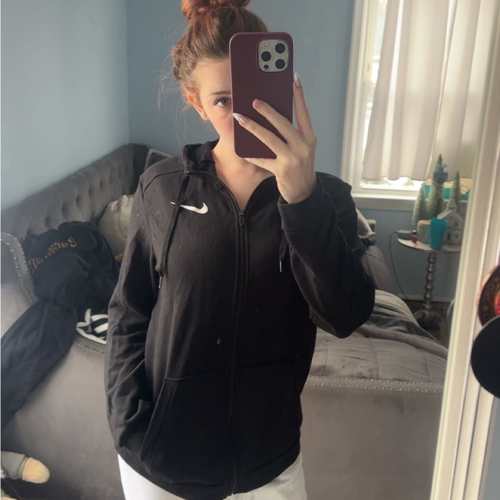 Nike Black Full-Zip Hoodie